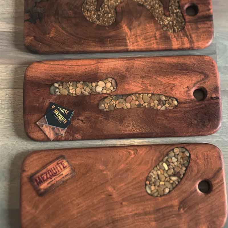 Natural Edge AZ Mesquite Cutting/Serving Board – Unique Wood